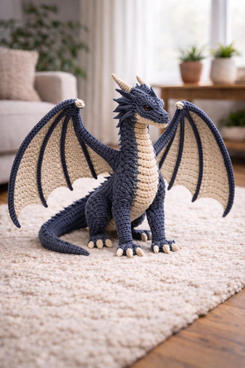 Amigurumi Fantasy Dragon Pattern