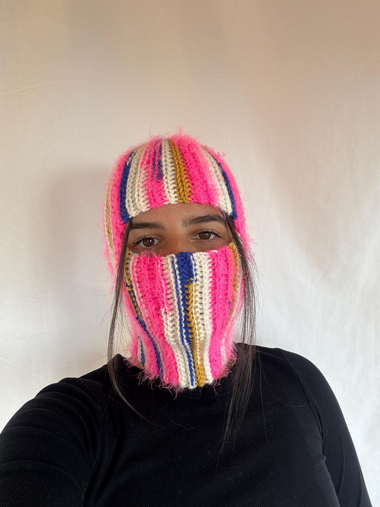 Downhill Beanieclava Crochet Pattern