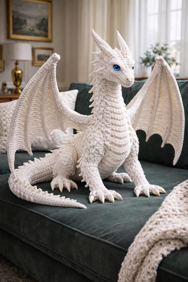 Amigurumi Dragon Crochet Pattern