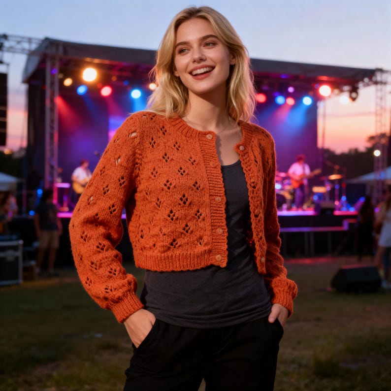 Olivia Cardigan Knitting Pattern