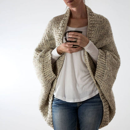 Scoop Sweater Shrug Knitting Pattern