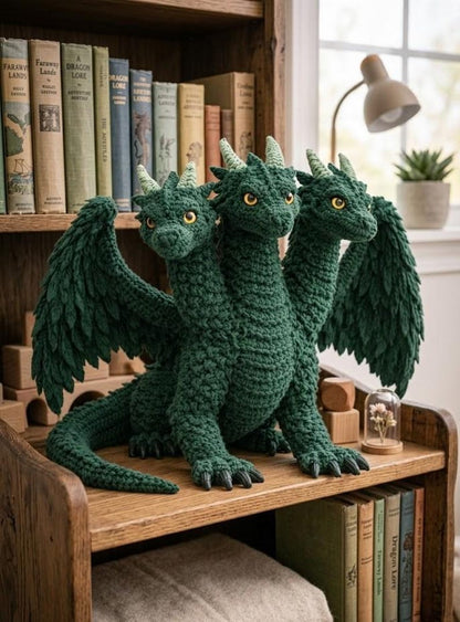 Realistic Dragon Crochet Pattern