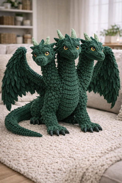 Realistic Dragon Crochet Pattern