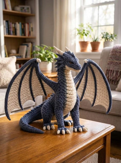 Amigurumi Fantasy Dragon Pattern