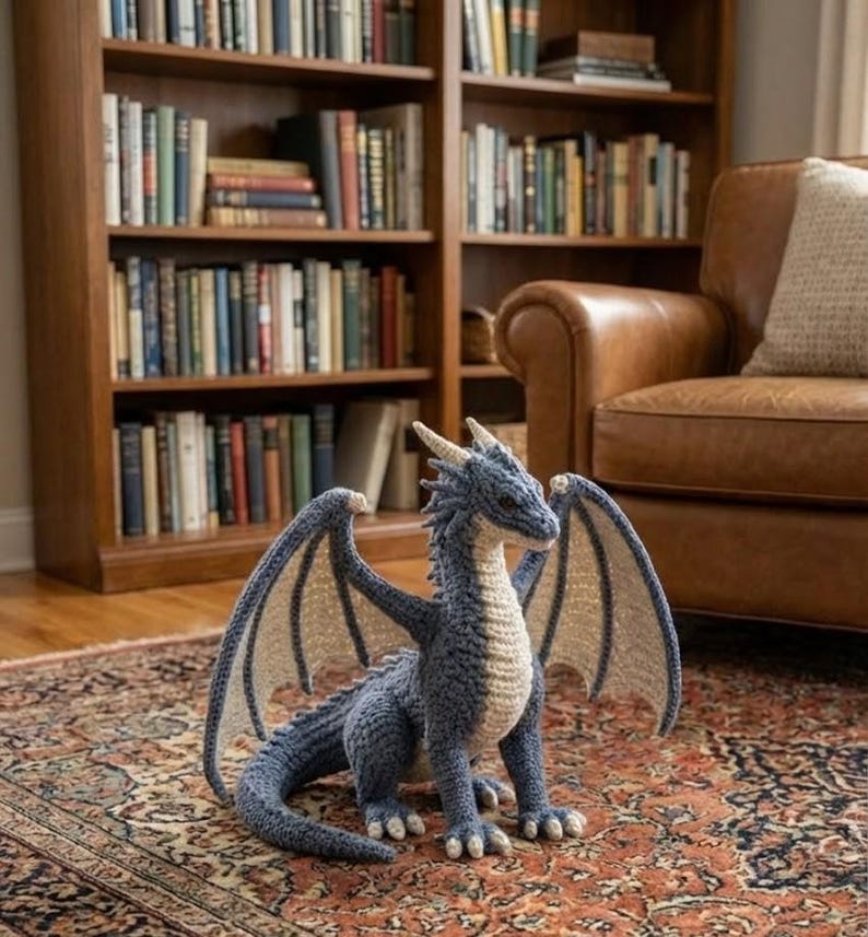 Amigurumi Fantasy Dragon Pattern