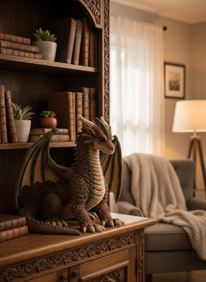 Fantasy Plush Dragon Crochet Pattern