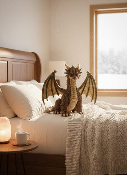 Fantasy Plush Dragon Crochet Pattern
