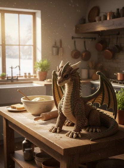 Fantasy Plush Dragon Crochet Pattern