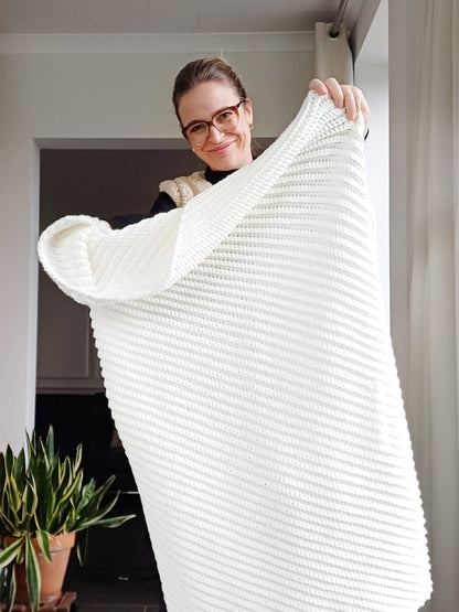 Beginner crochet blanket