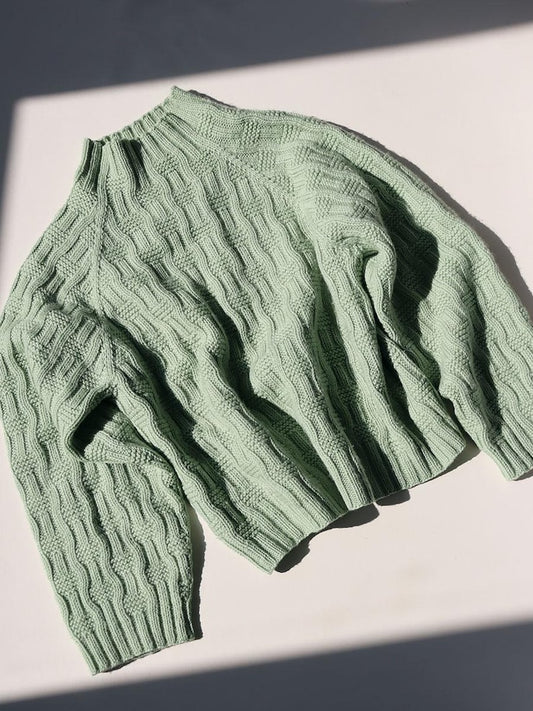 Knitting Pattern - Upstream Sweater