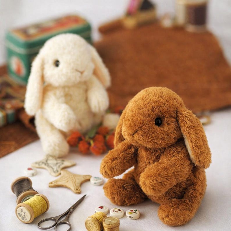 Plush Bunny Sewing Pattern