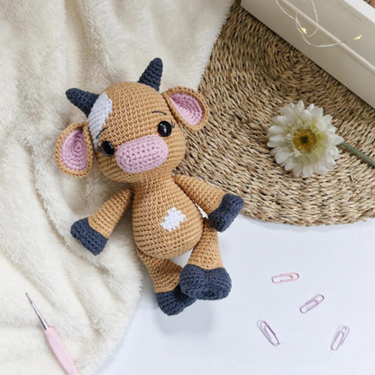 Lola Cow Set Amigurumi Doll Pattern