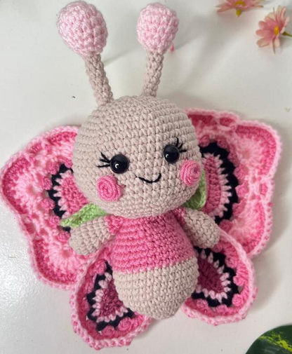 Butterfly Crochet Pattern Easy Amigurumi